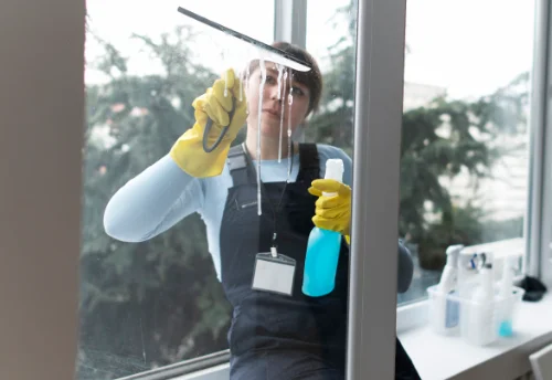 Nettoyage de vitres intérieures et extérieures aux Trois Lacs